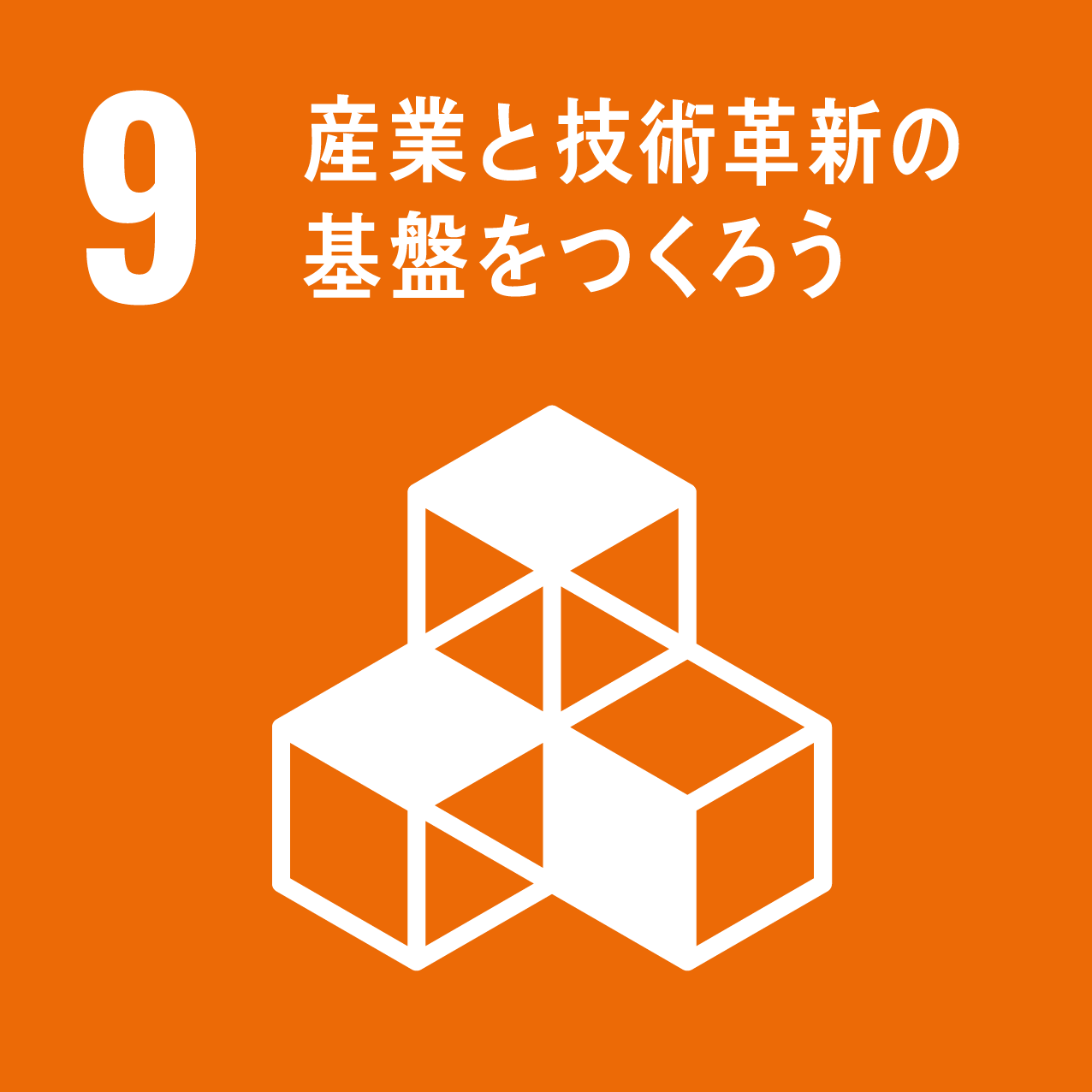 9．産業と技術革新の基盤をつくろう