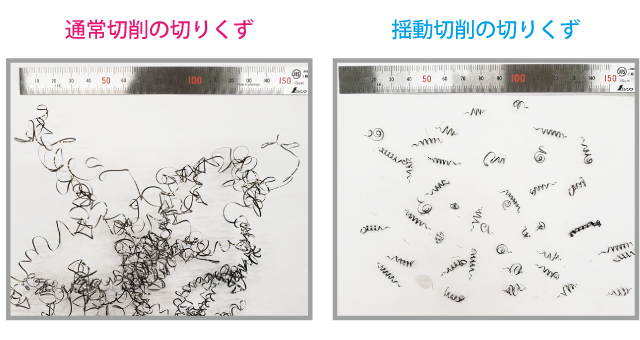 切りくず状態比較